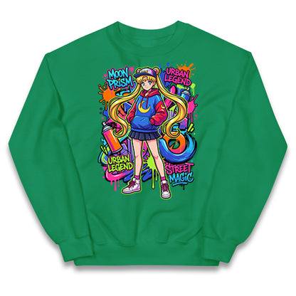 Moon Prism Power Kids Jumper
