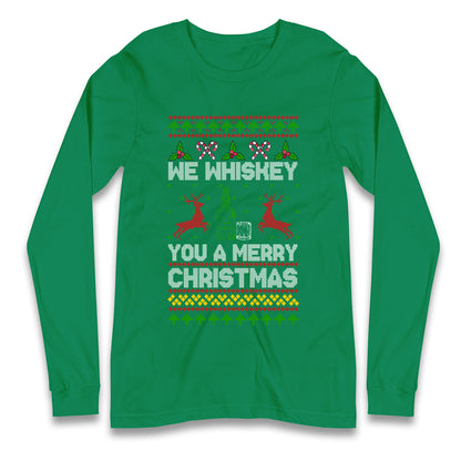 whisky Christmas Longsleeve T Shirt