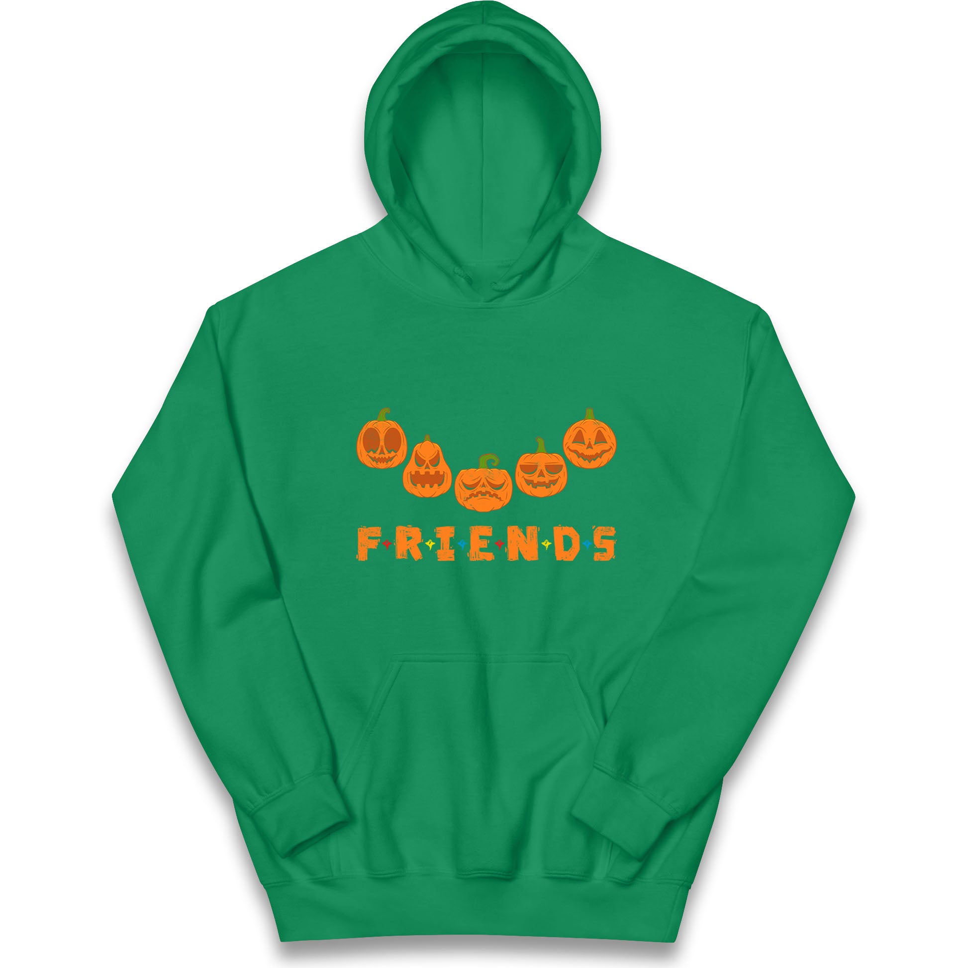 Scary Pumpkins Friends Halloween Hoodie
