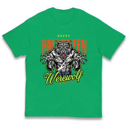 Halloween Werewolf Kids T Shirt