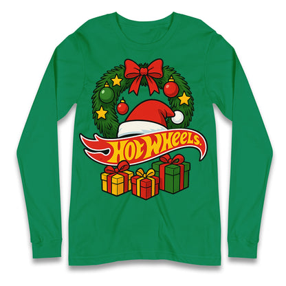 Hotwheels Christmas Longsleeve T Shirt