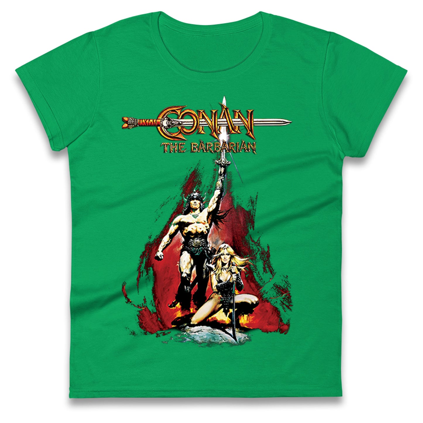 Conan The Barbarian Ladies T Shirt
