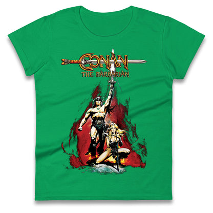Conan The Barbarian Ladies T Shirt
