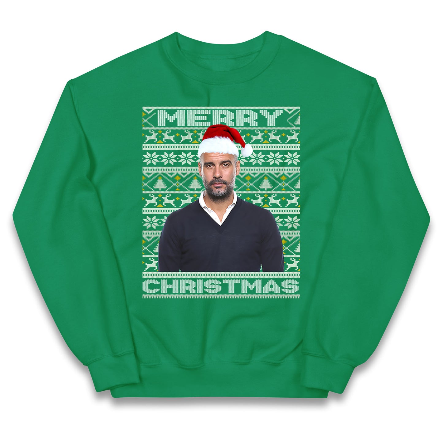 pep guardiola christmas jumper