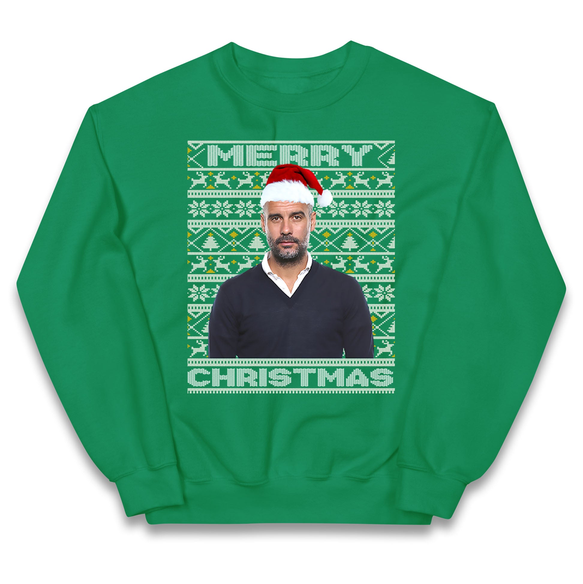 pep guardiola christmas jumper