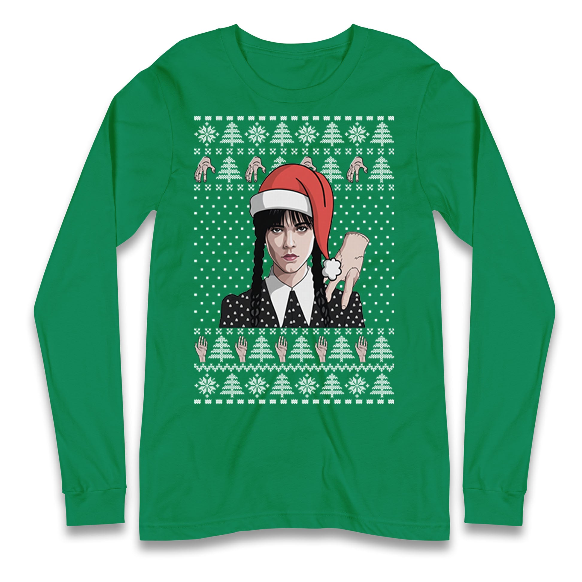 Wedensday Christmas Longsleeve T Shirt