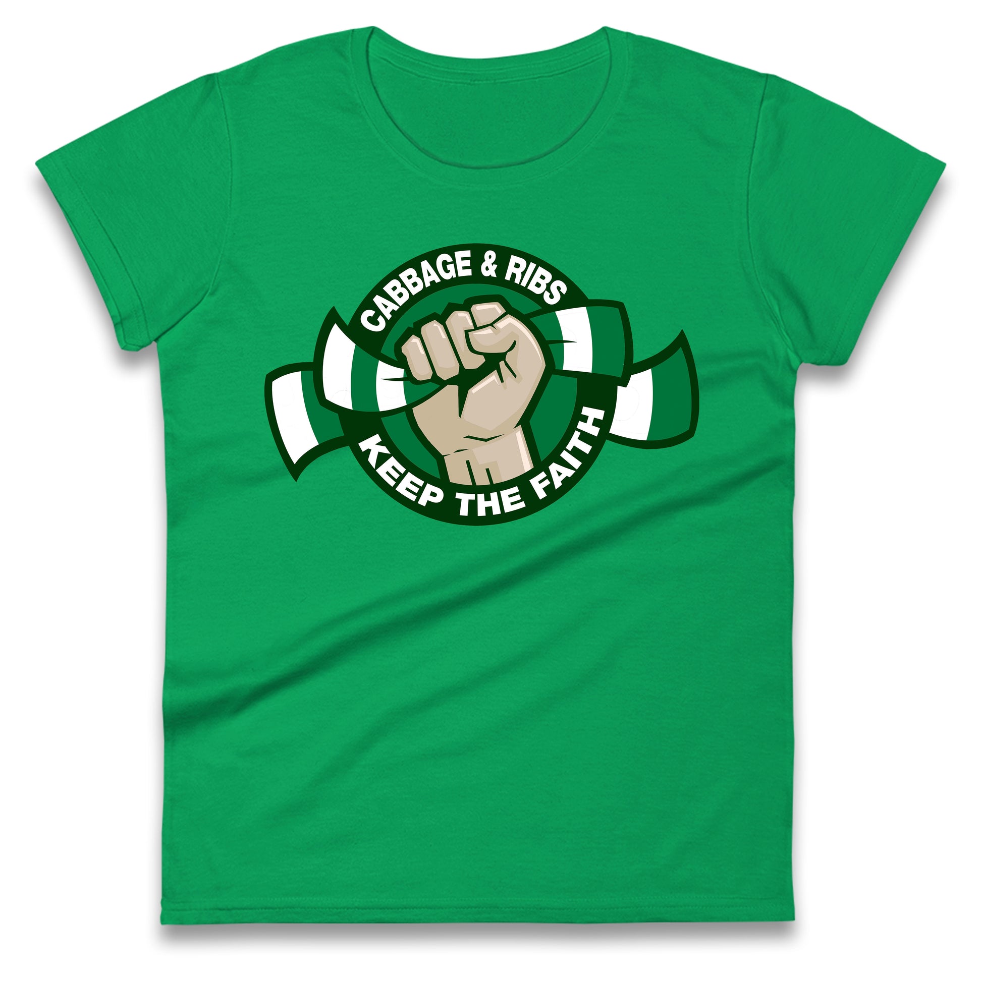Hibernian Fans Football Ladies T Shirt