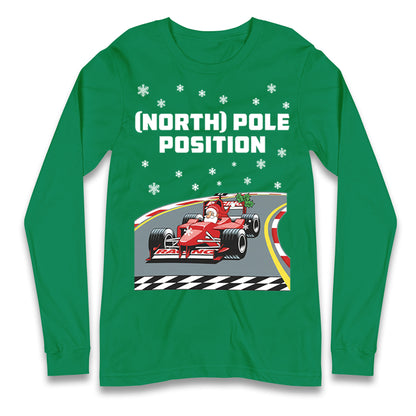 North Pole Christmas Longsleeve T Shirt