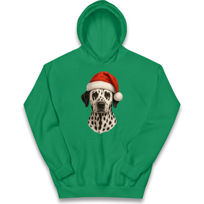Dalmatian Dog Christmas Kids Hoodie