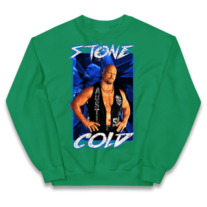 Stone Cold wwe Bootleg Kids Jumper