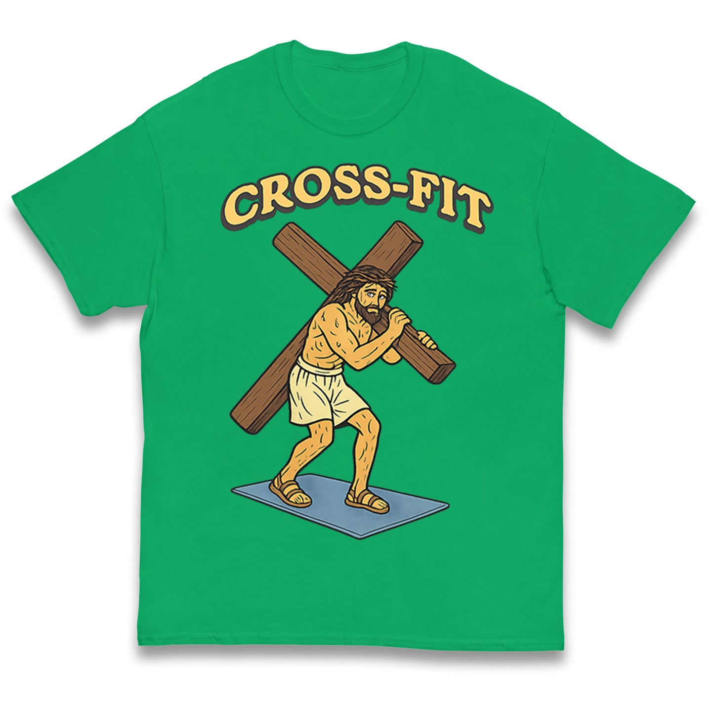 Jesus Cross Fit Kids T Shirt
