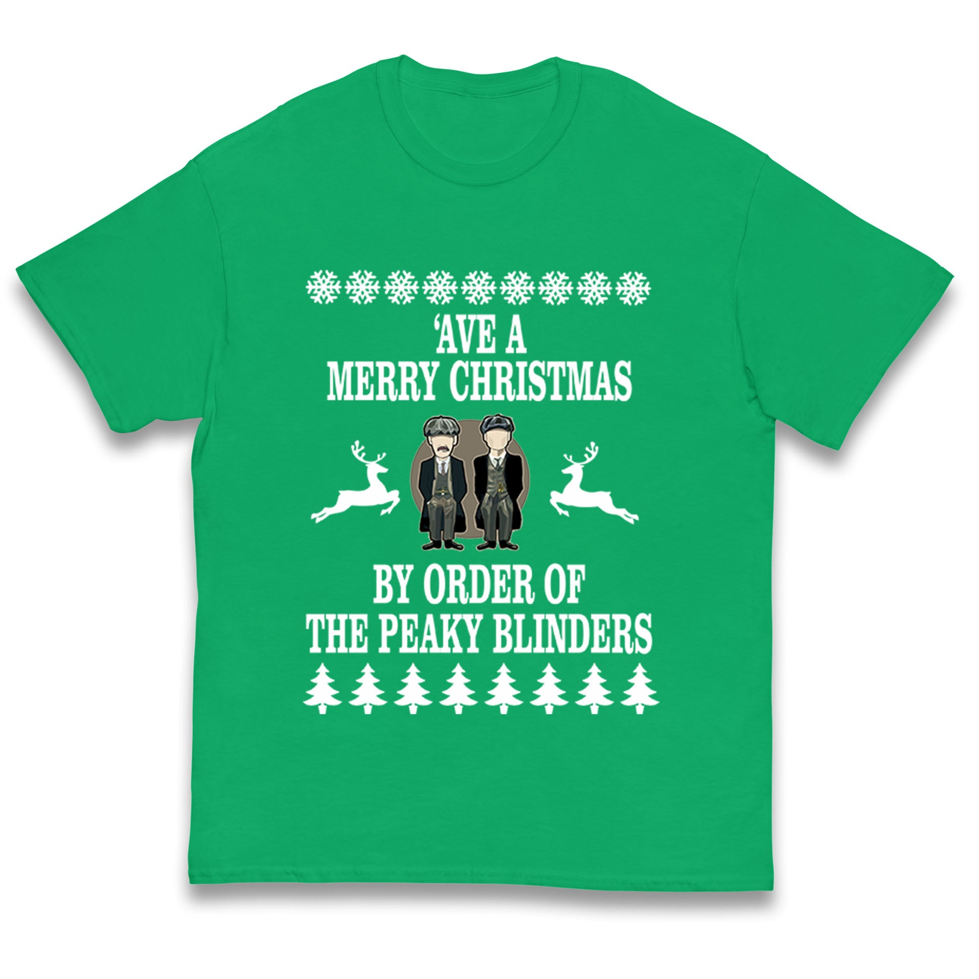 Peaky Blinders Christmas Kids T Shirt