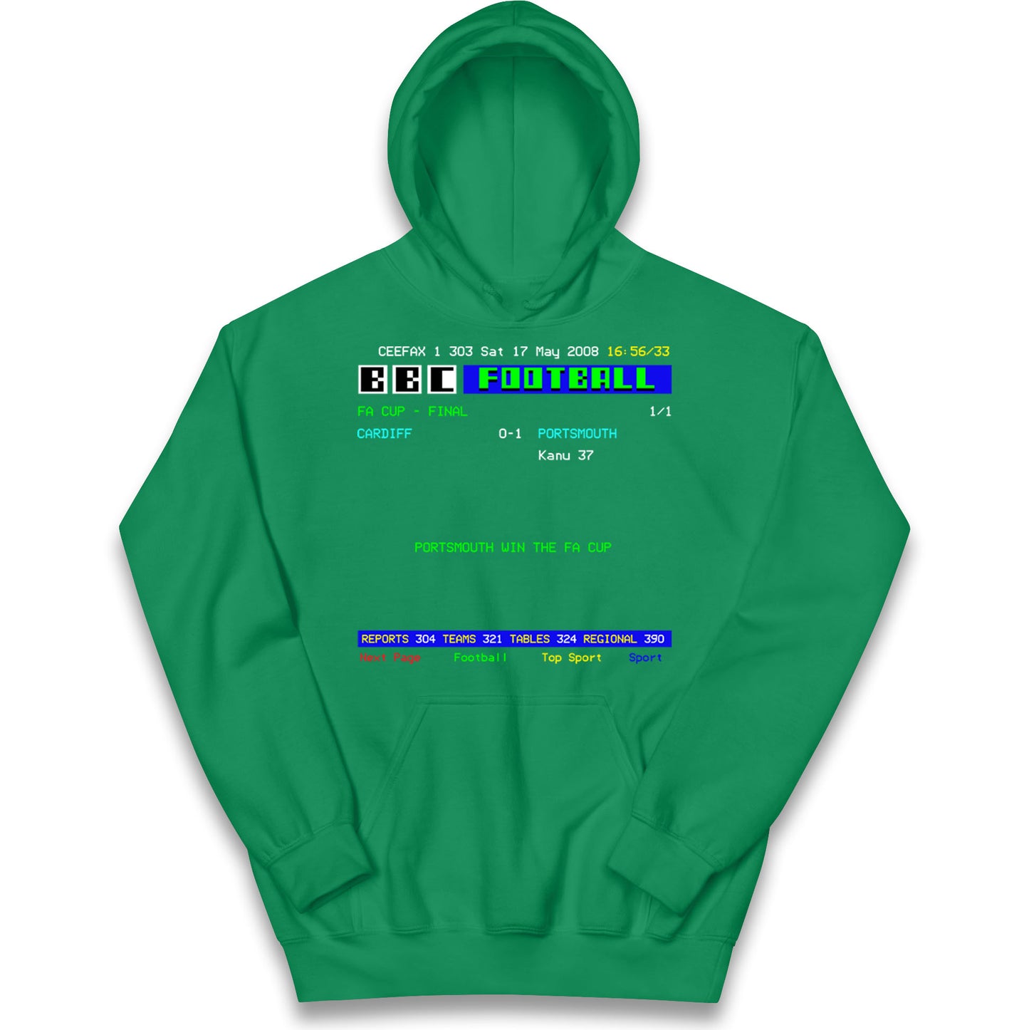 Portsmouth FA Cup Winners 2008 Kids Hoodie