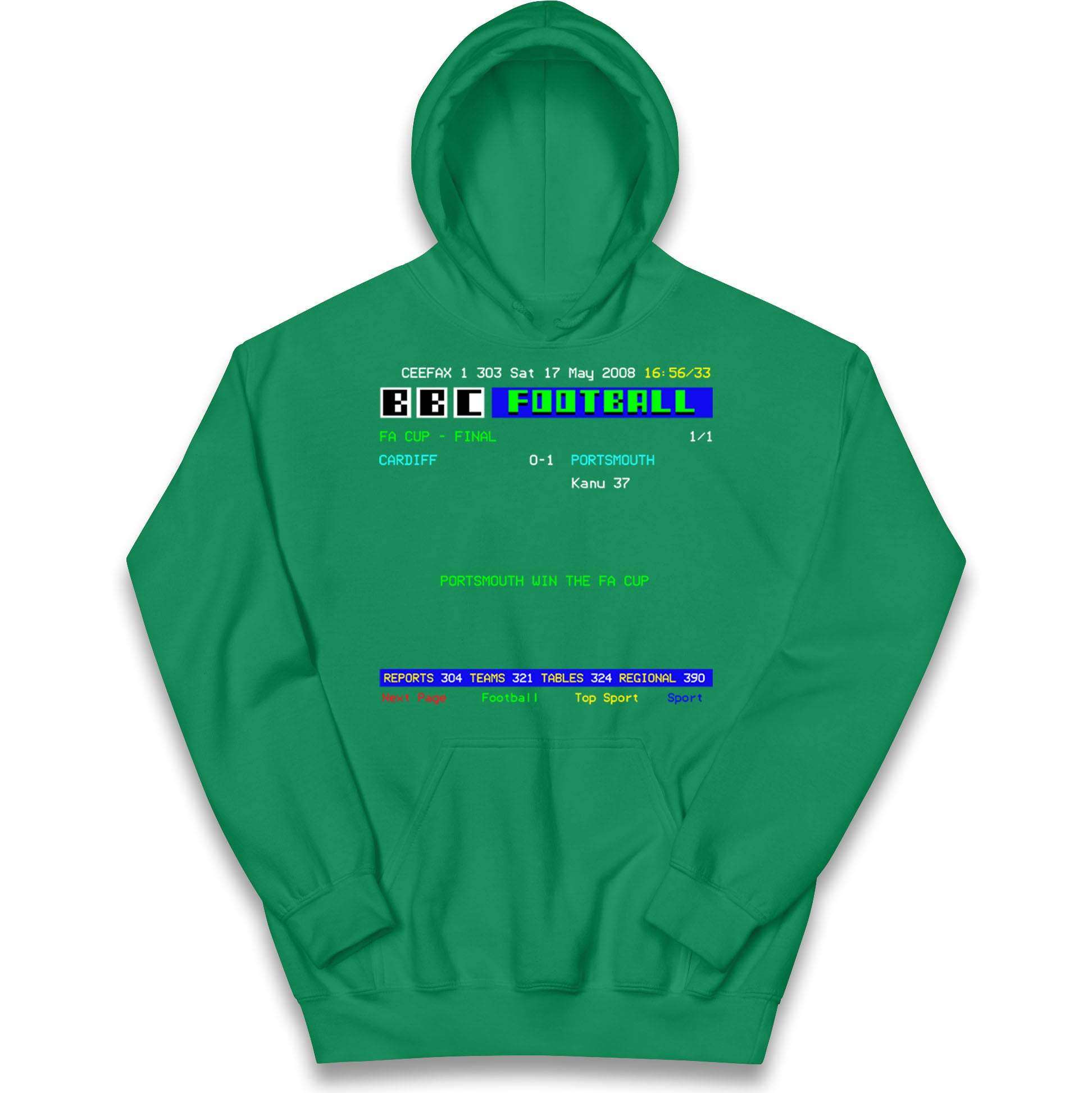 Portsmouth FA Cup Winners 2008 Kids Hoodie