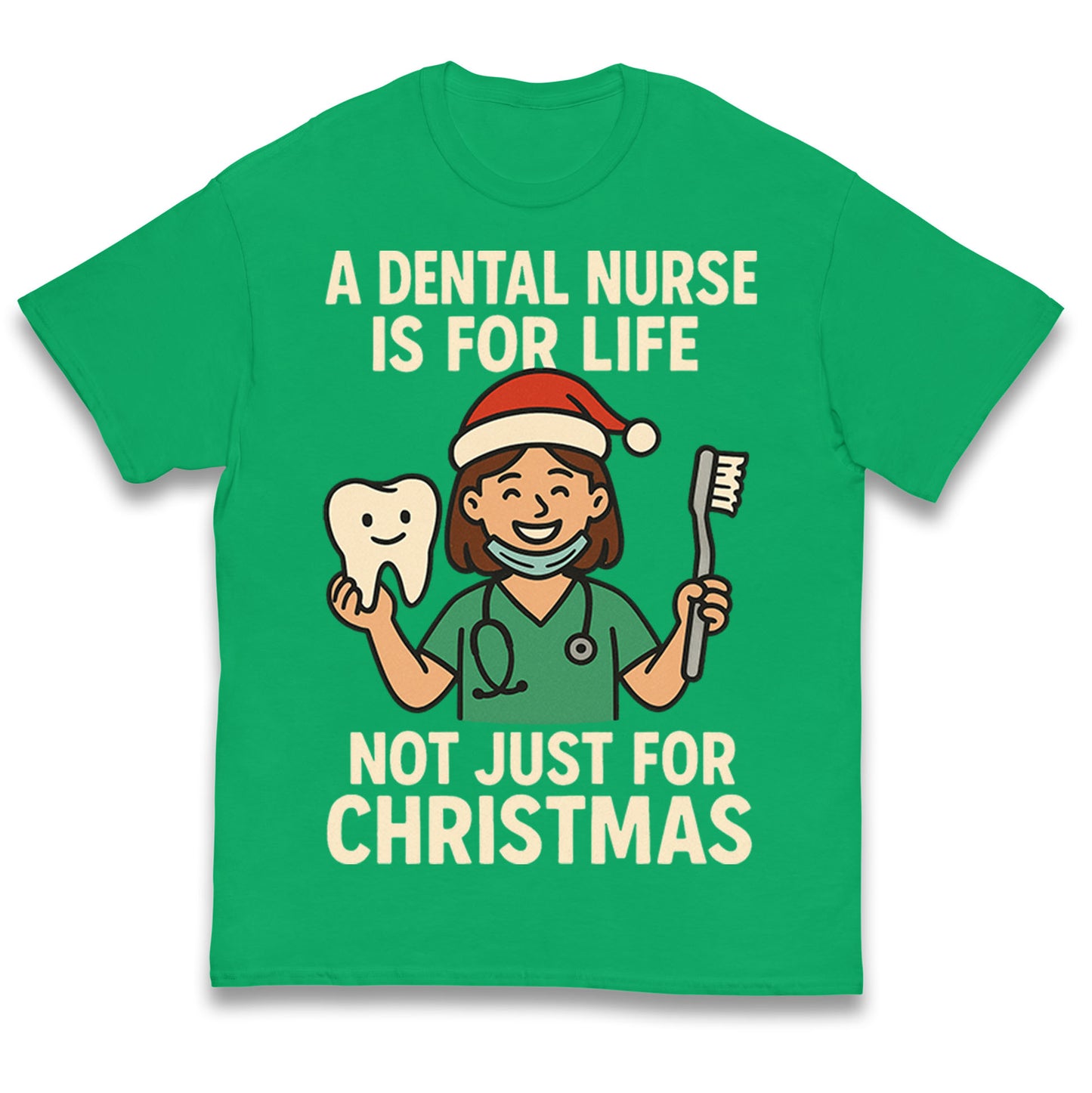 Dental Nurse Christmas Kids T Shirt