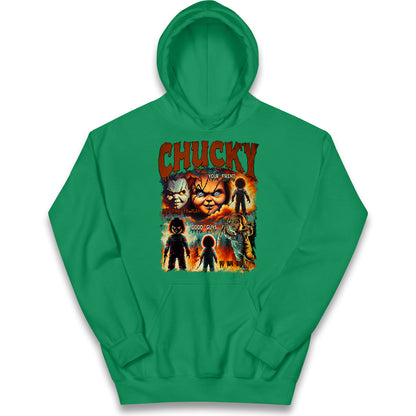 Chucky Doll Good Guys Halloween Bootleg Kids Hoodie