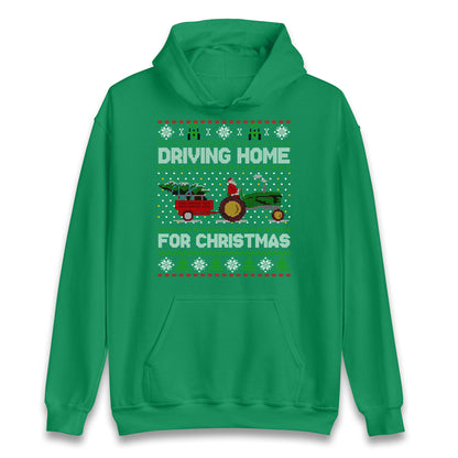 John Deere Christmas Hoodie 