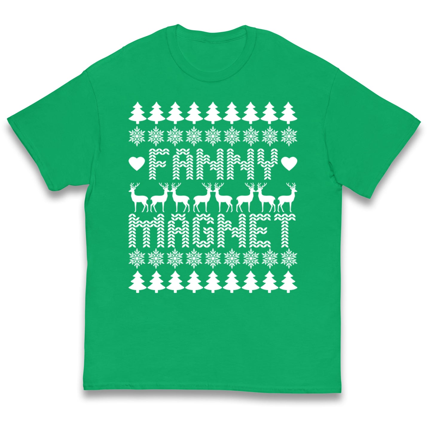Fanny Magnet Christmas Kids T Shirt 
