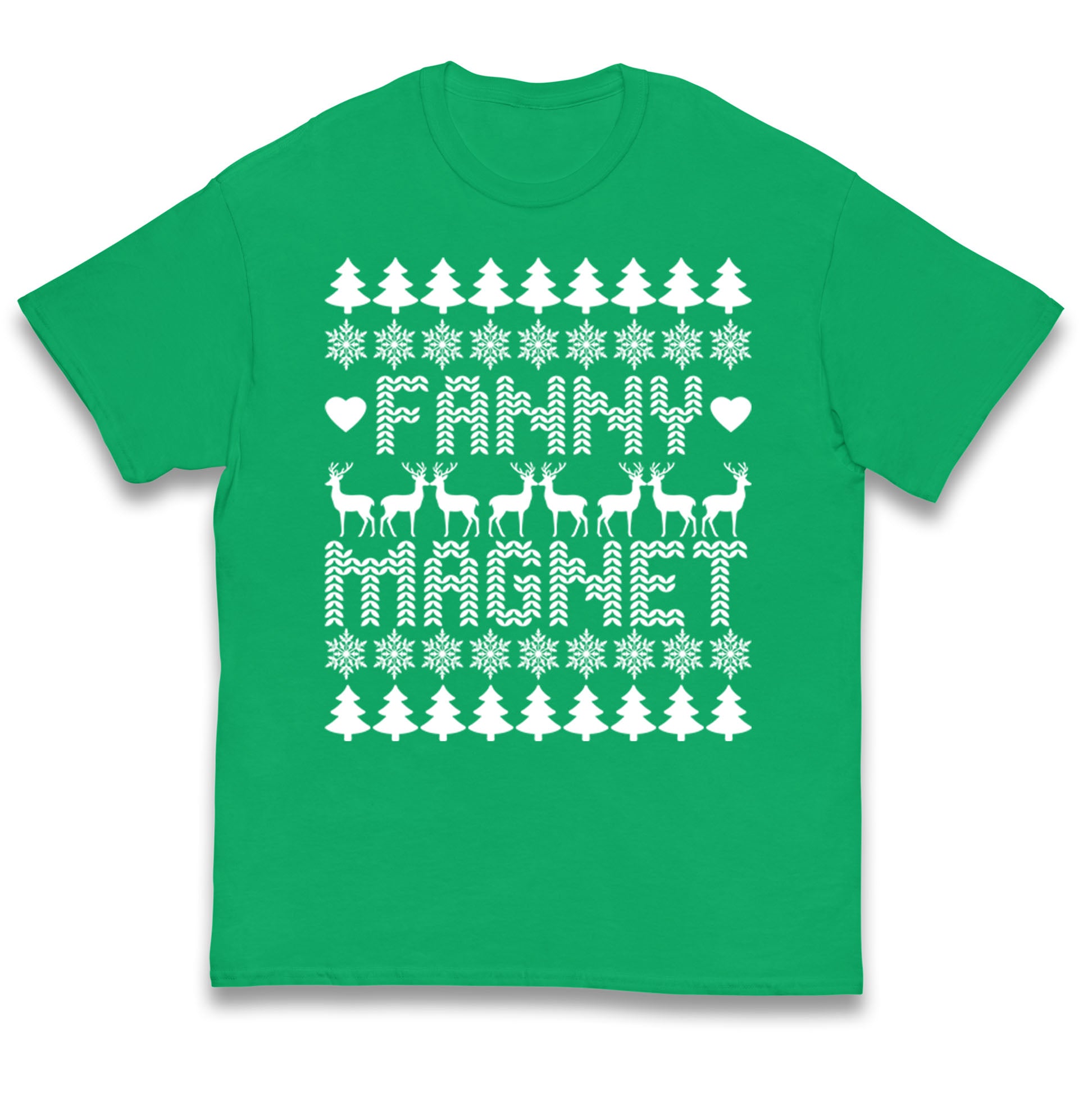 Fanny Magnet Christmas Kids T Shirt 