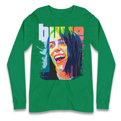 Billie Eilish Painting Longsleeve T Shirt