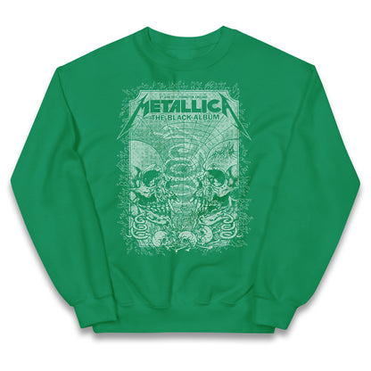 Metallica The Black Album Kids Jumper