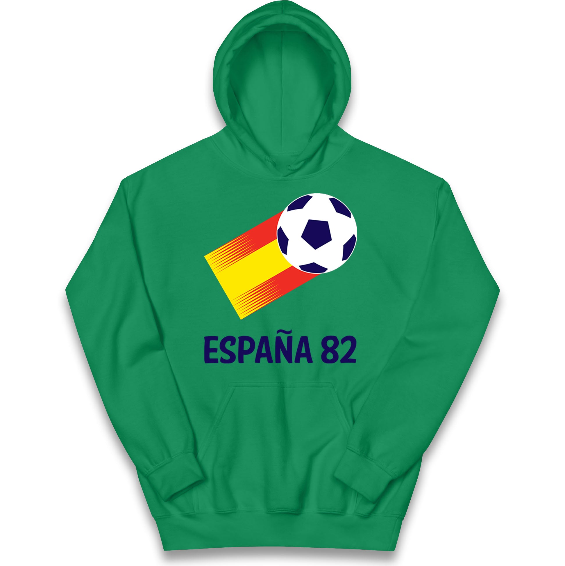 Spain 82 Naranjito Kids Hoodie