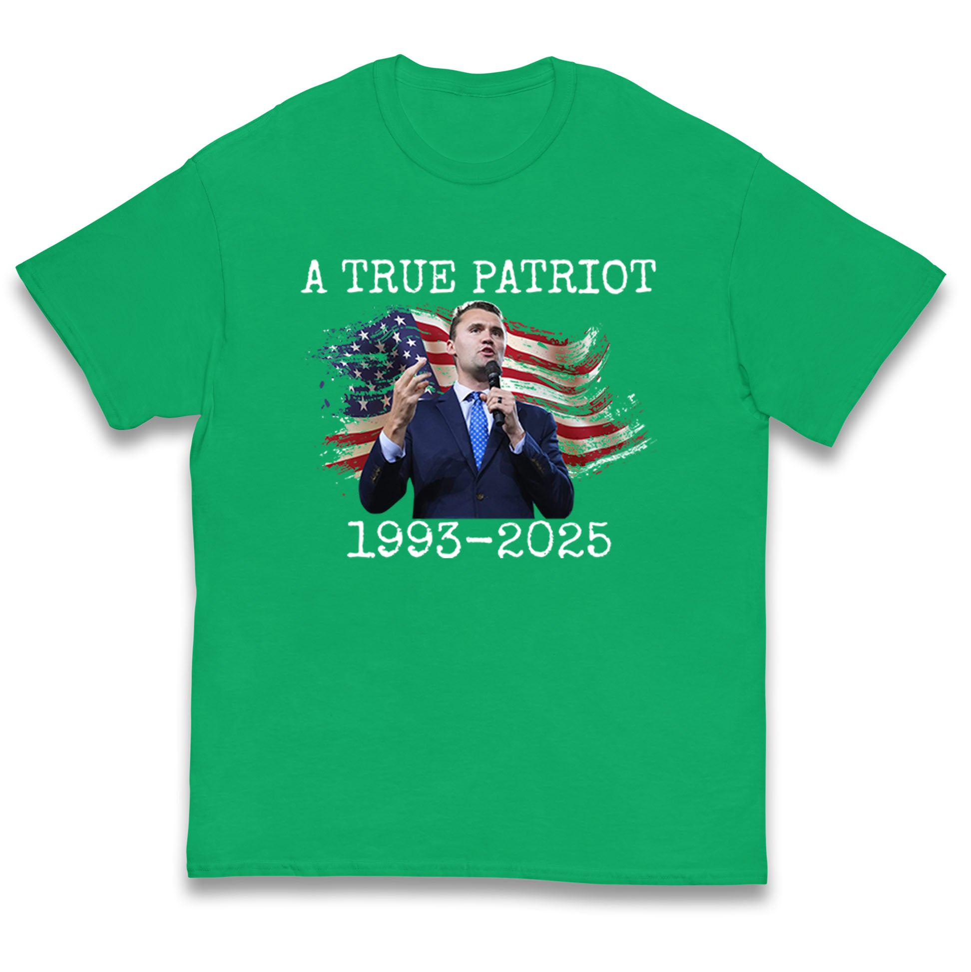 Charlie Kirk Tribute Kids T Shirt