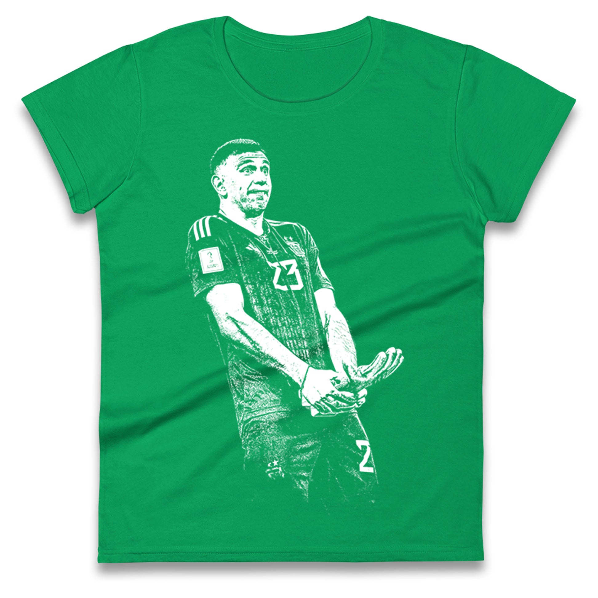 Emiliano Martinez Argentina Ladies T Shirt