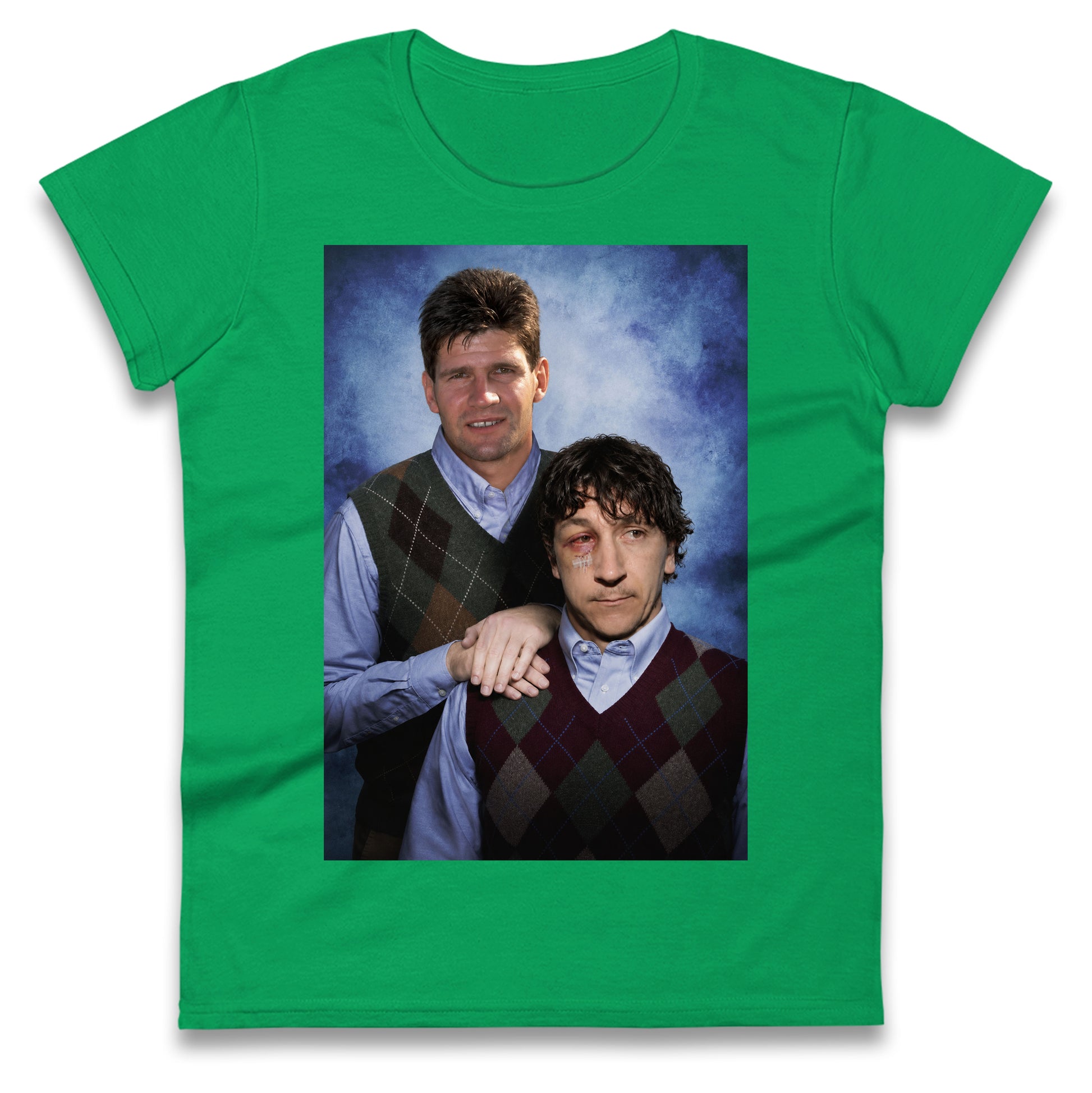 Brian Laws Ivano Bonetti Grimsby Town Step Brothers Ladies T Shirt