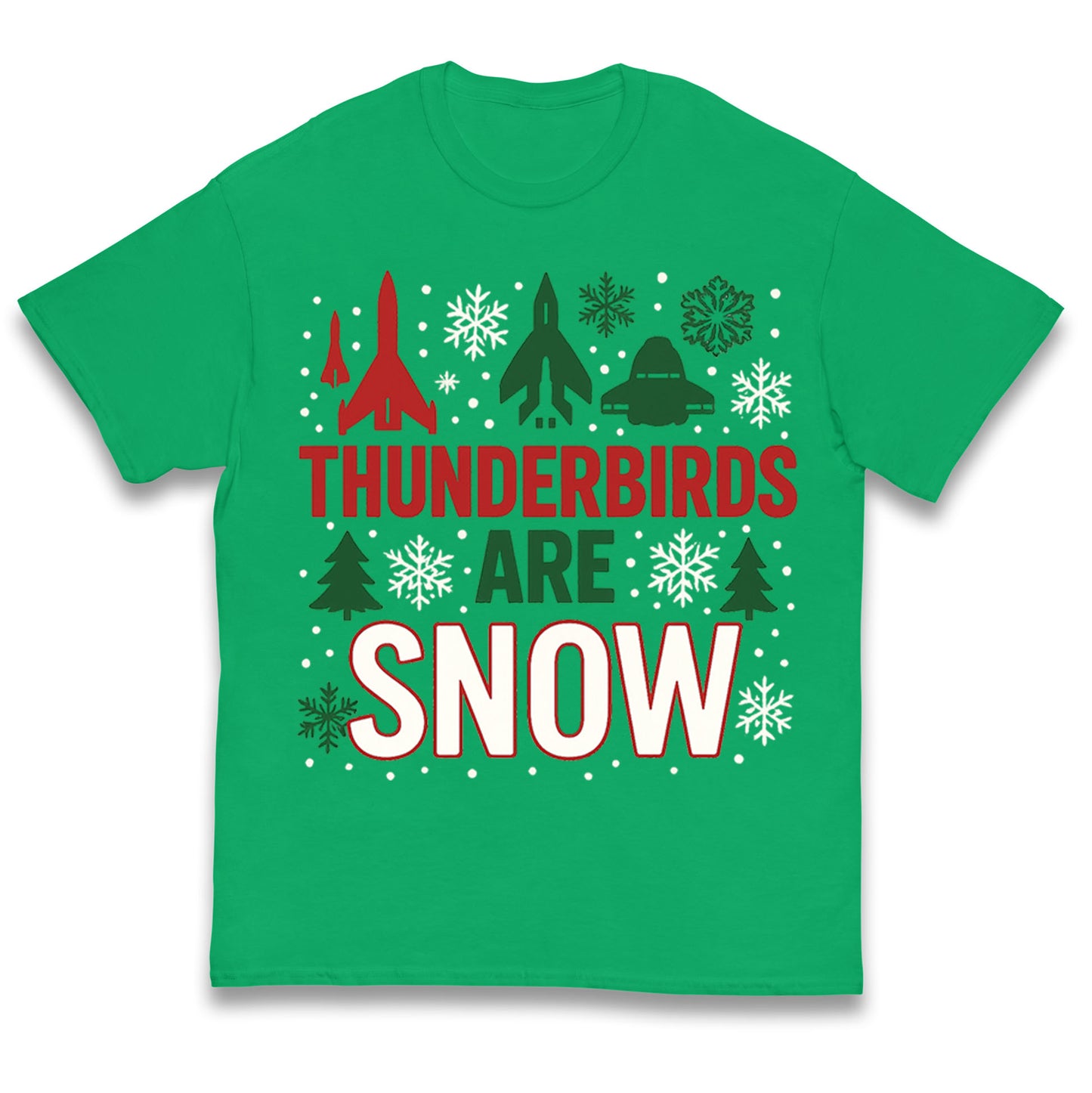 Thunderbirds Christmas Kids T Shirt