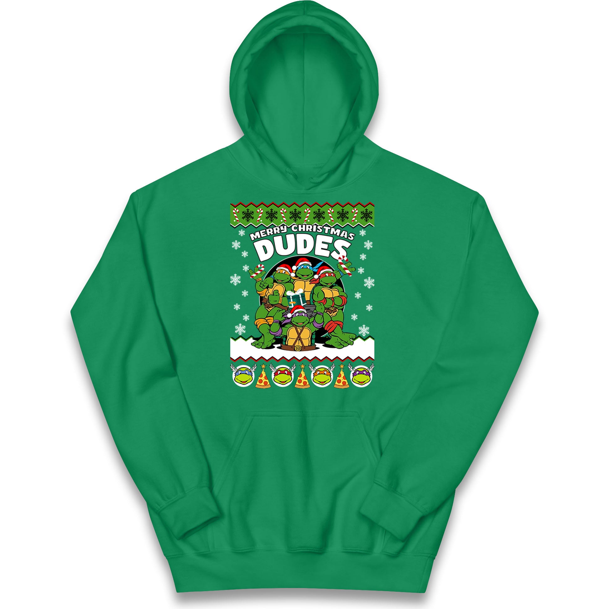 Ninja Turtles Christmas Kids Hoodie