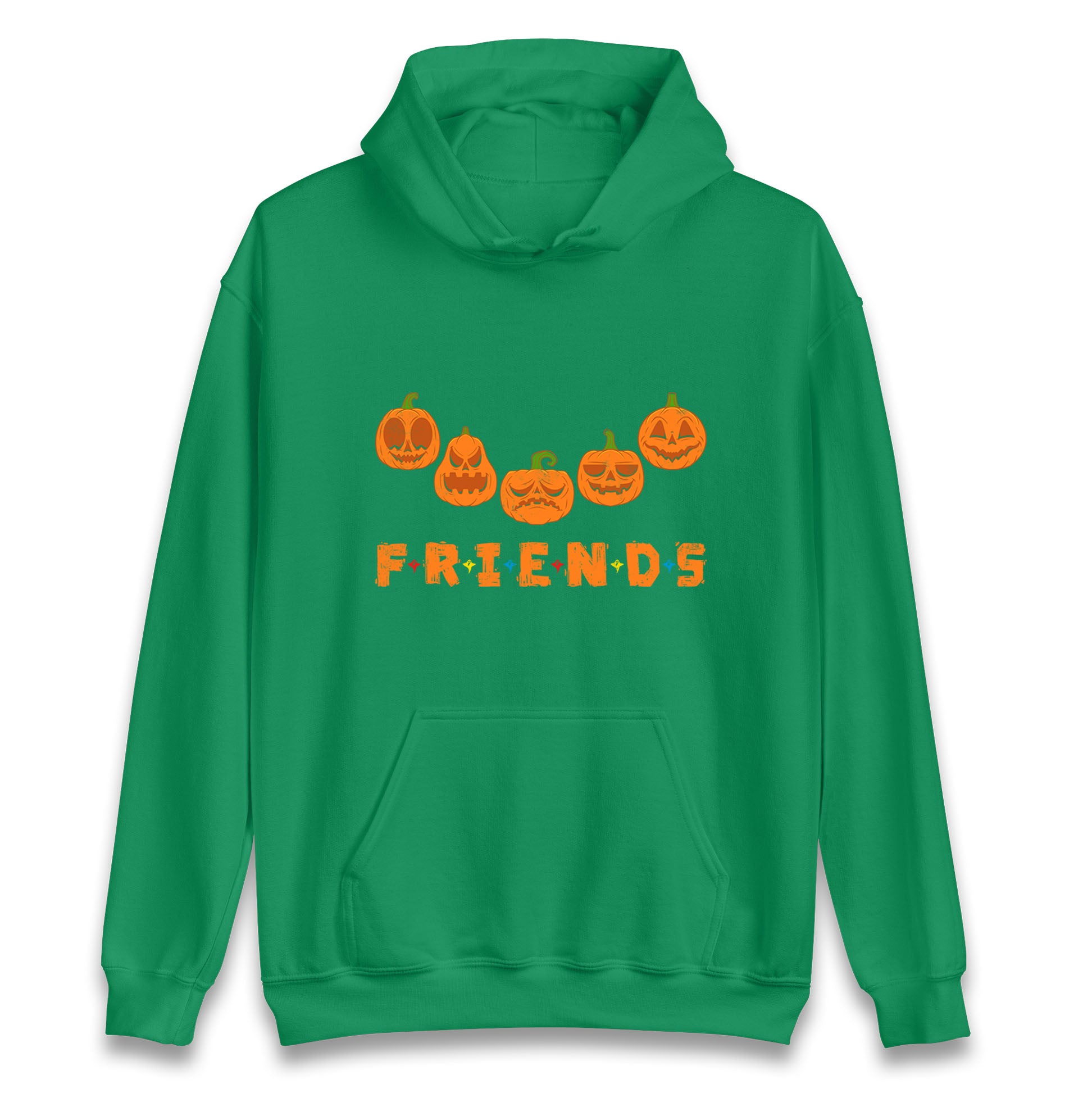 Scary Pumpkins Friends Halloween Hoodie
