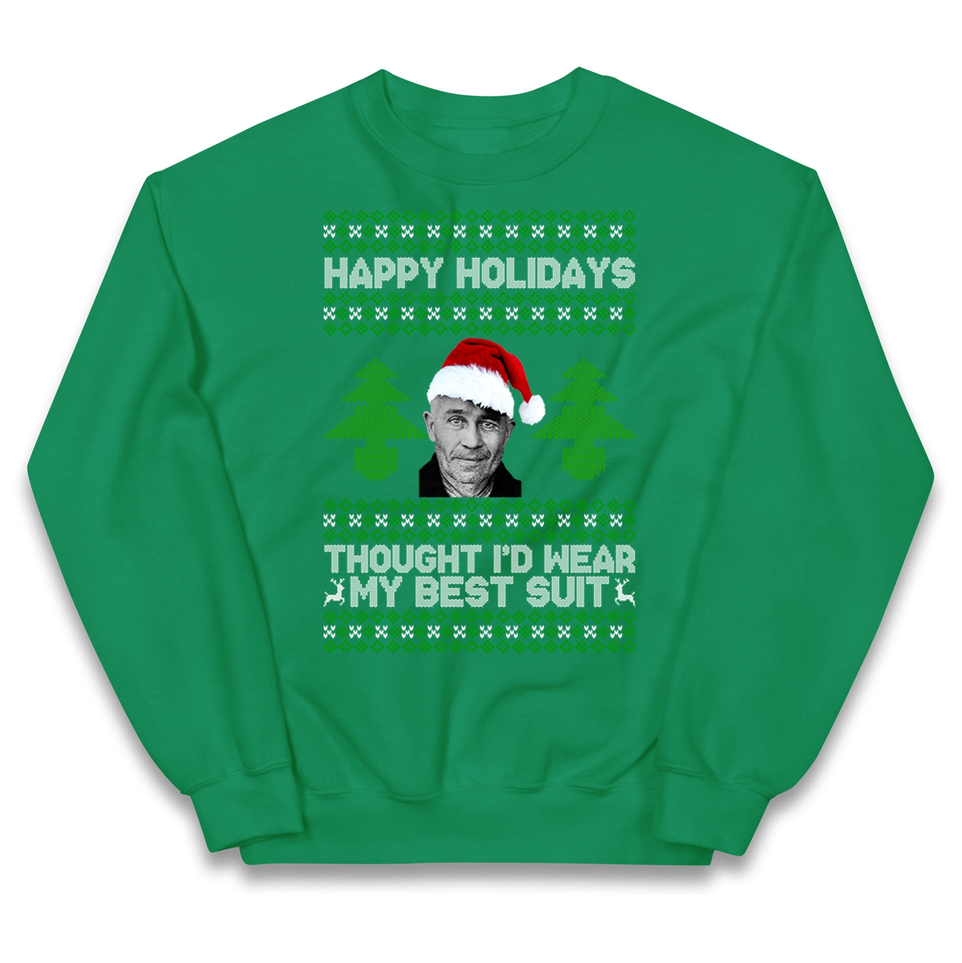 Ed Gein Christmas Kids Jumper