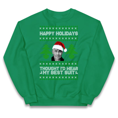 Ed Gein Christmas Kids Jumper