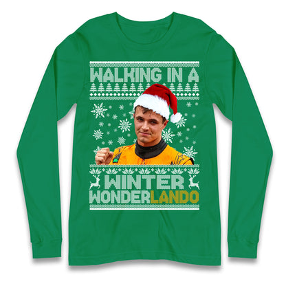 Lando Norris Christmas Longsleeve T Shirt