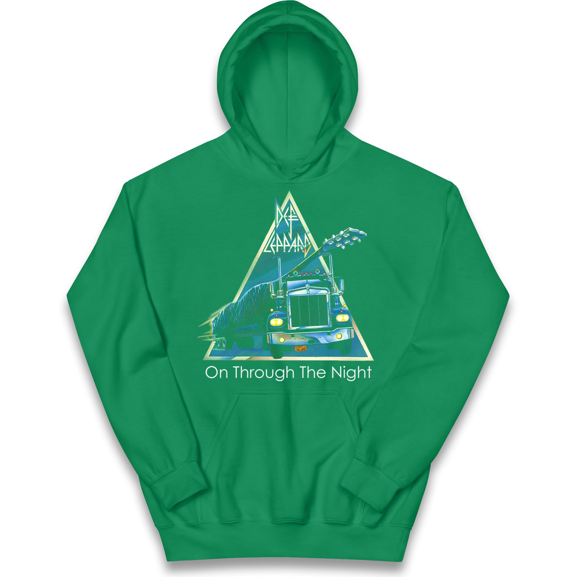 Leppard On Through The Night Kids Hoodie