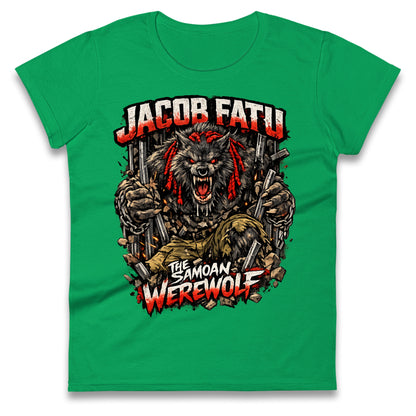 Jacob Fatu The Samoan Werewolf Ladies Shirt