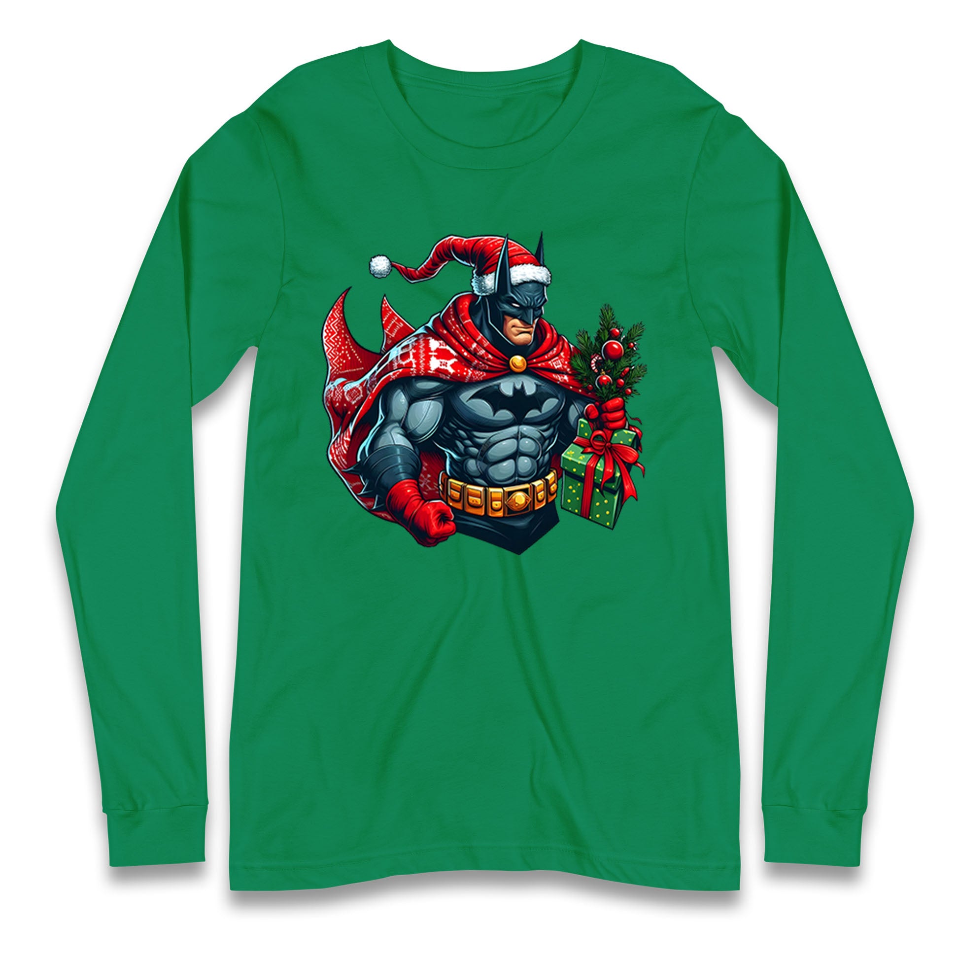 Batman Santa Longsleeve T Shirt