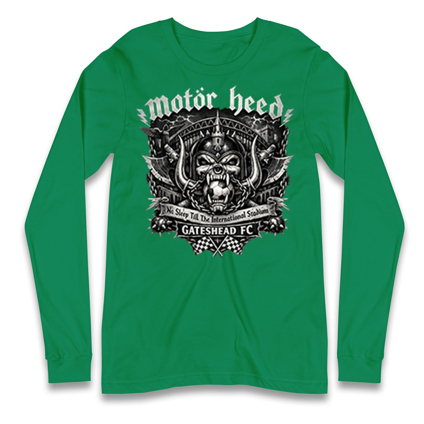 Gateshead Motor Heed Football Longsleeve T Shirt