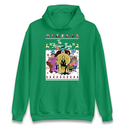 Scary Addams Christmas Hoodie