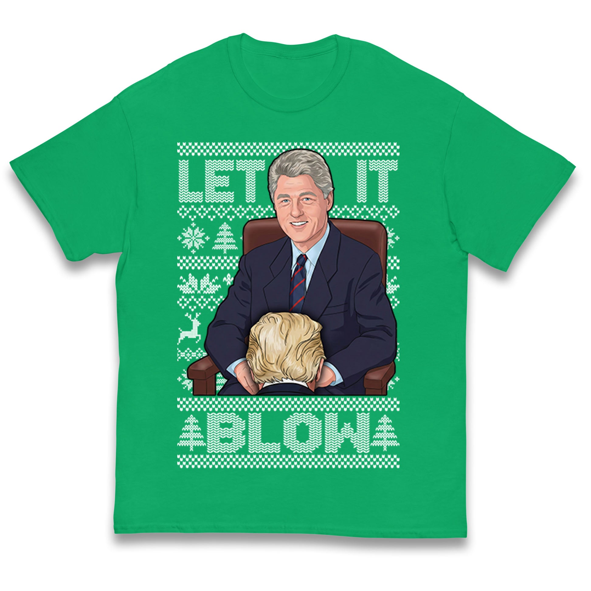 Bill Clinton Christmas Kids T Shirt