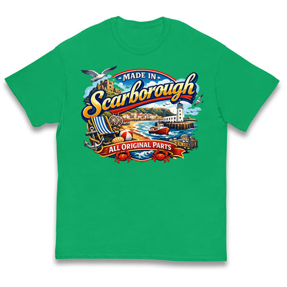 Made In Scarborough All Original Parts Kids T Shirt