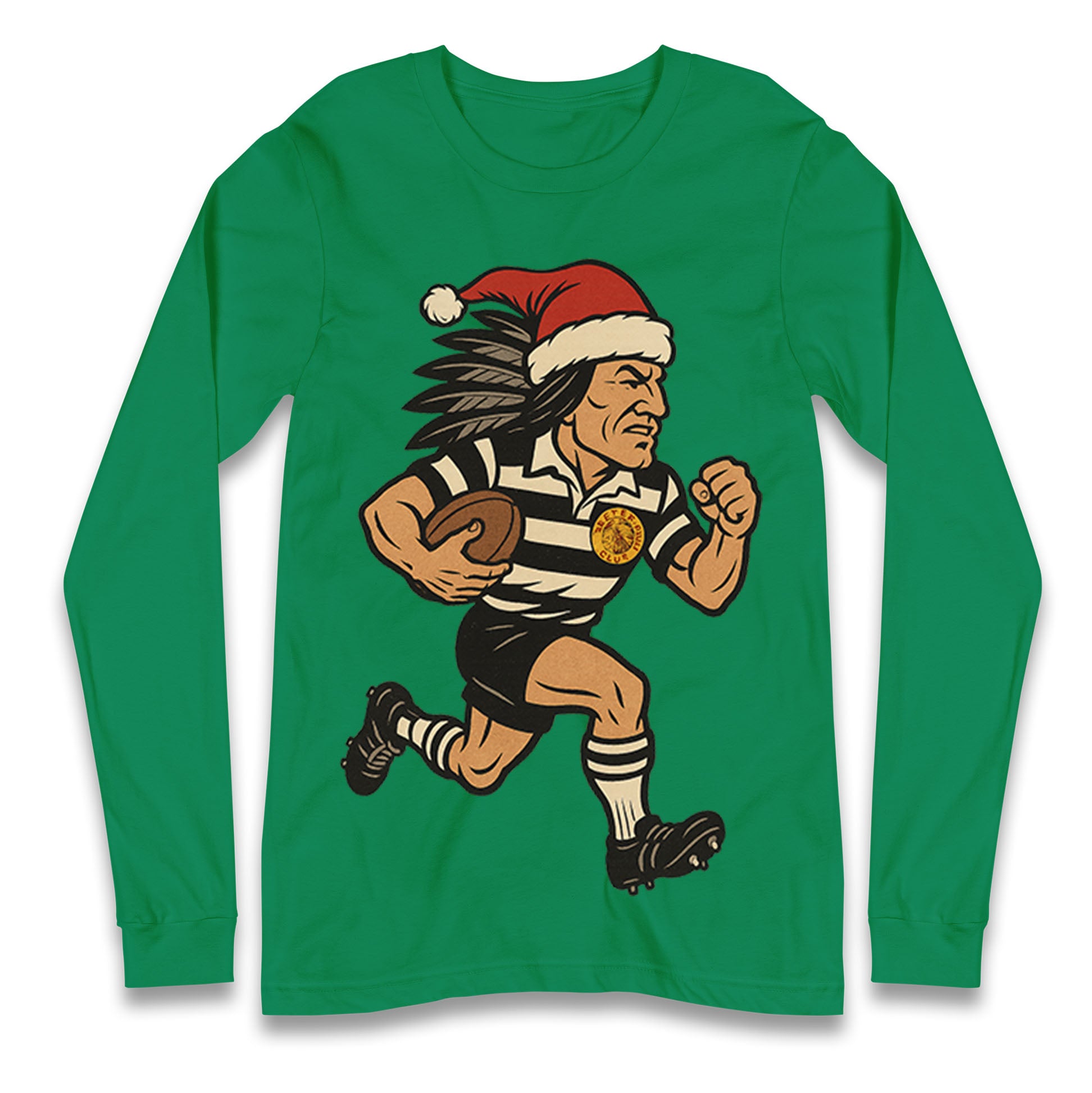Newcastle Falcons Christmas Longsleeve T Shirt