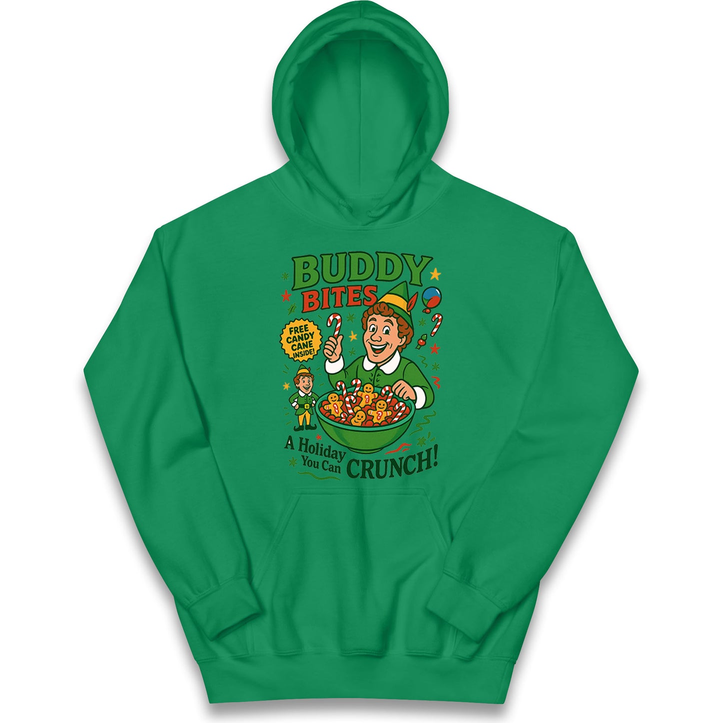 Elf Christmas Kids Hoodie