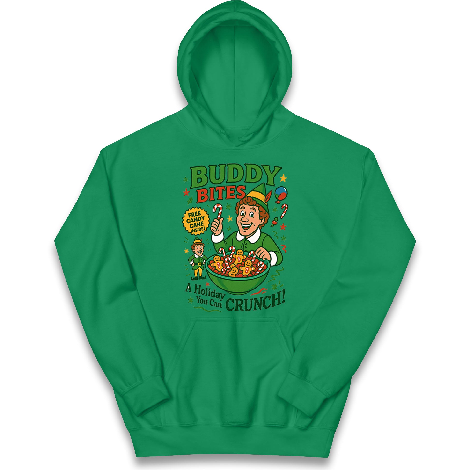 Elf Christmas Kids Hoodie