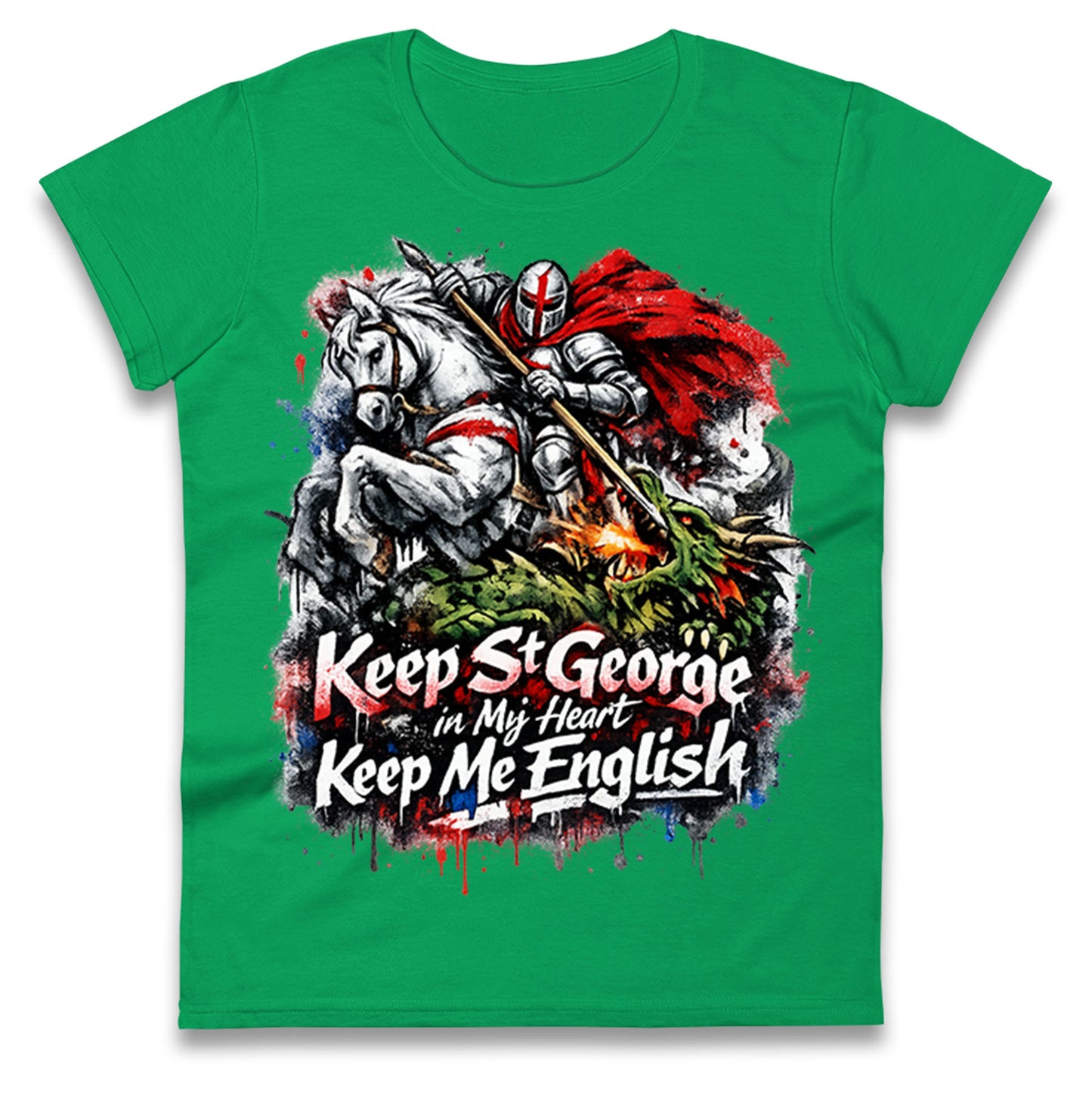 St gorges Cross Ladies T Shirt