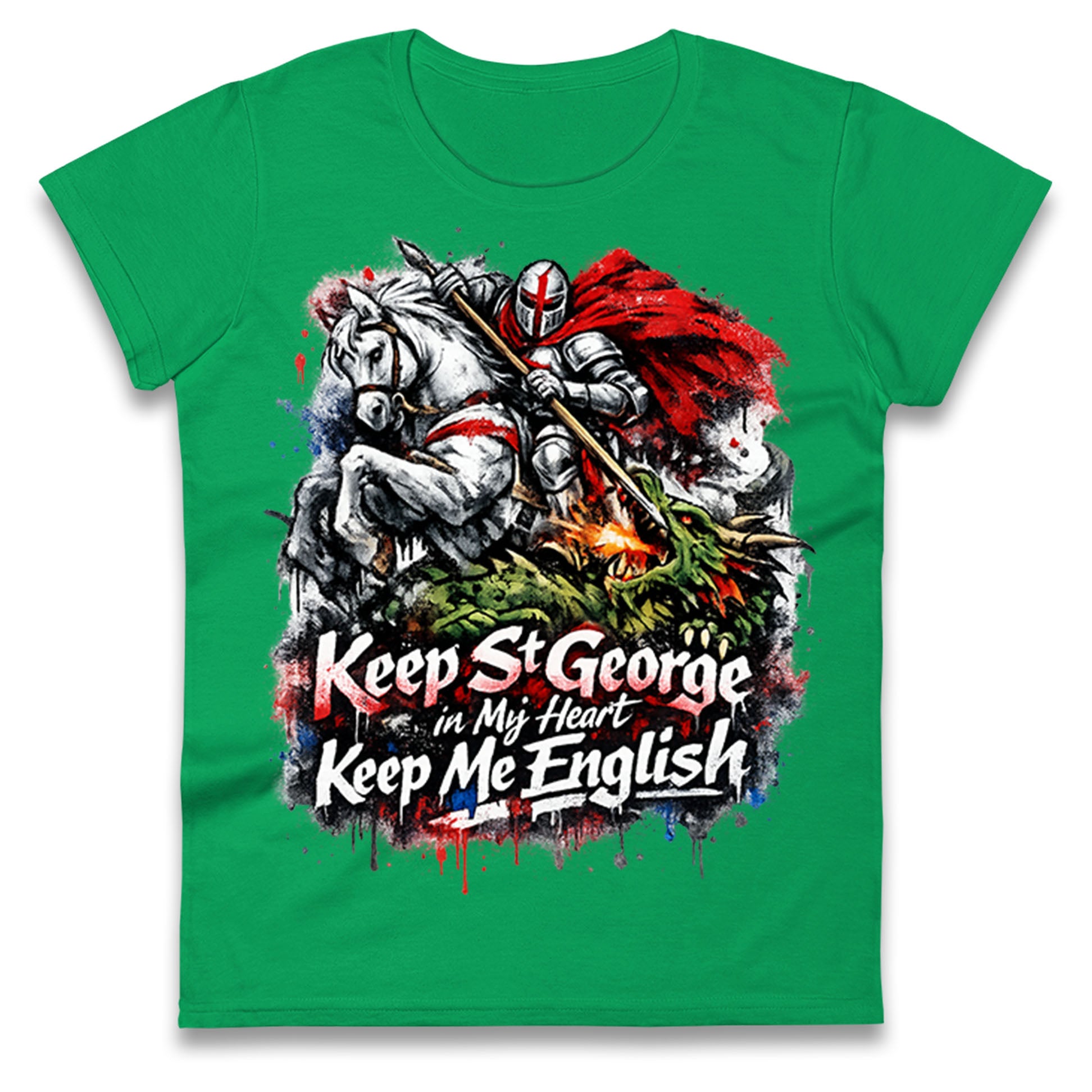 St gorges Cross Ladies T Shirt