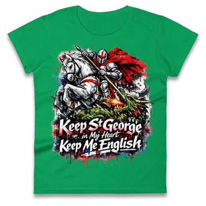 St gorges Cross Ladies T Shirt