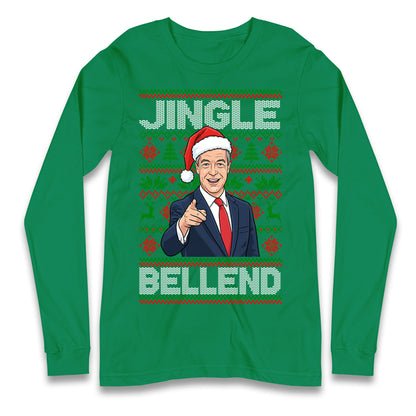 Nigel Farage Christmas Longsleeve T Shirt