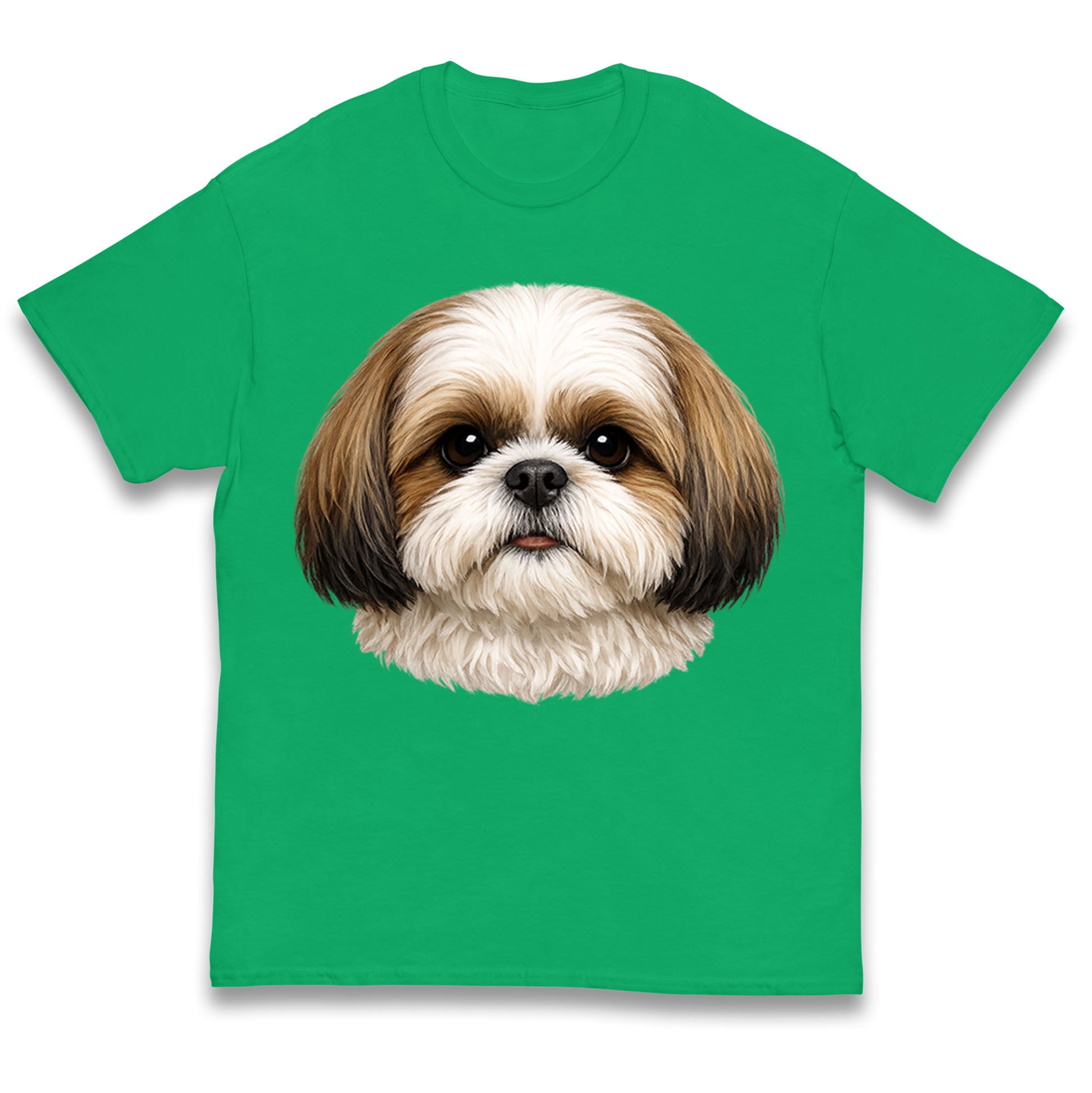 Shih Tzu Face Kids T Shirt